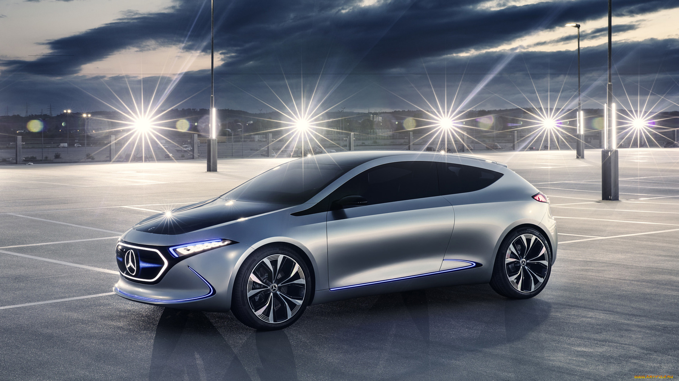 mercedes-benz eqa concept 2017, , mercedes-benz, concept, eqa, 2017